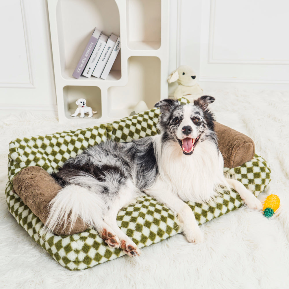 2 in 1 Cooling Sofa Cushion Bed for Dogs & Cats