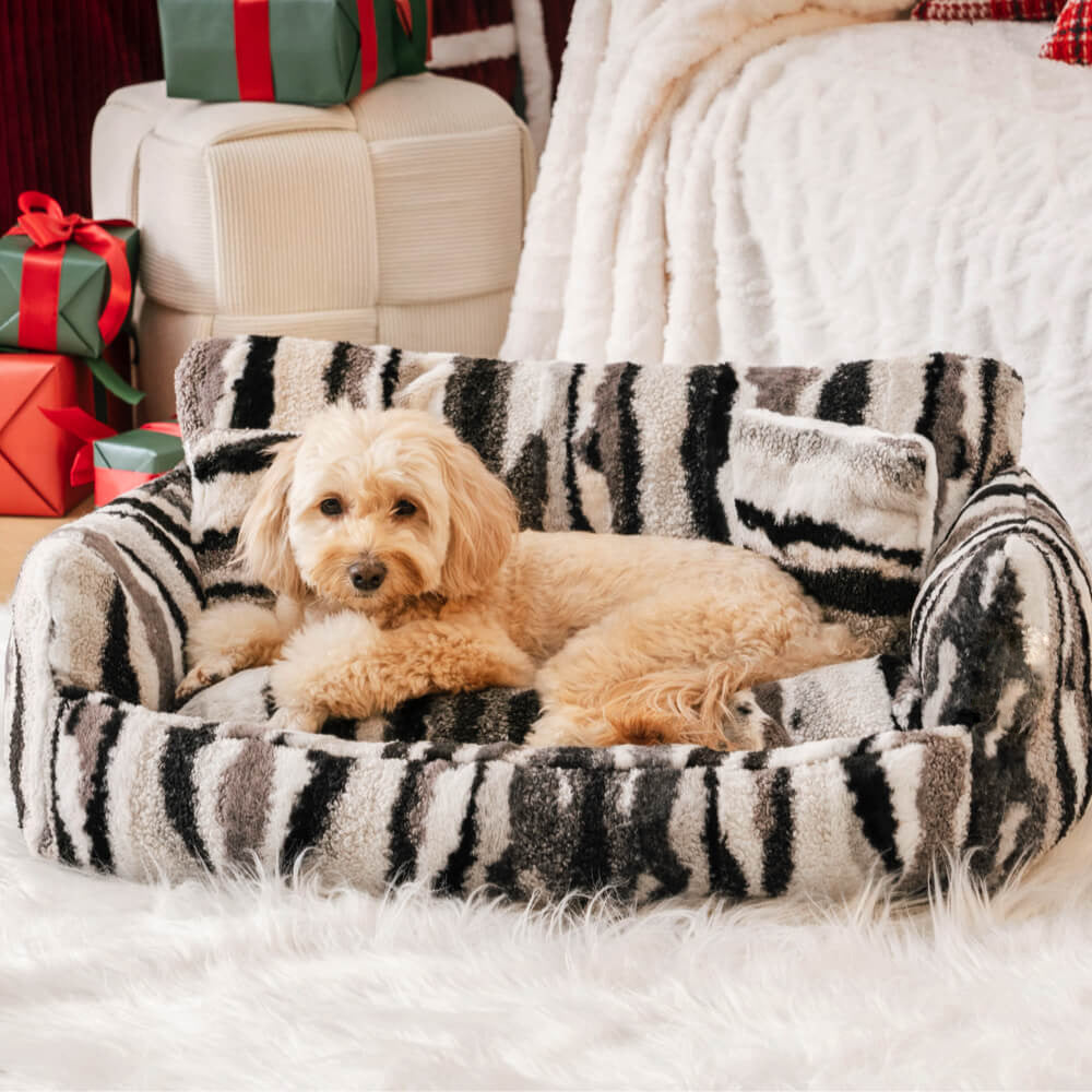 Nordic Fluffy Extra Large Cosy Dog & Cat Sofa Bed