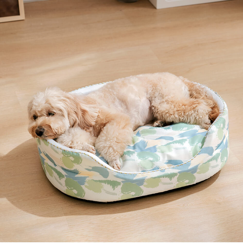 Oval Breathable Cooling Bed  Dog & Cat Bed