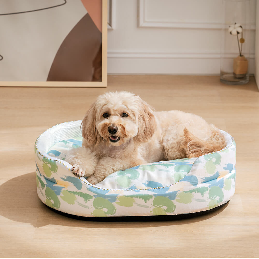 Oval Breathable Cooling Bed  Dog & Cat Bed