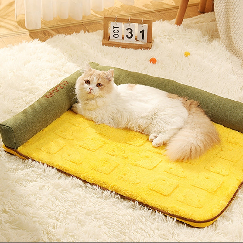 Calming Raised Dog & Cat Pillow Bed