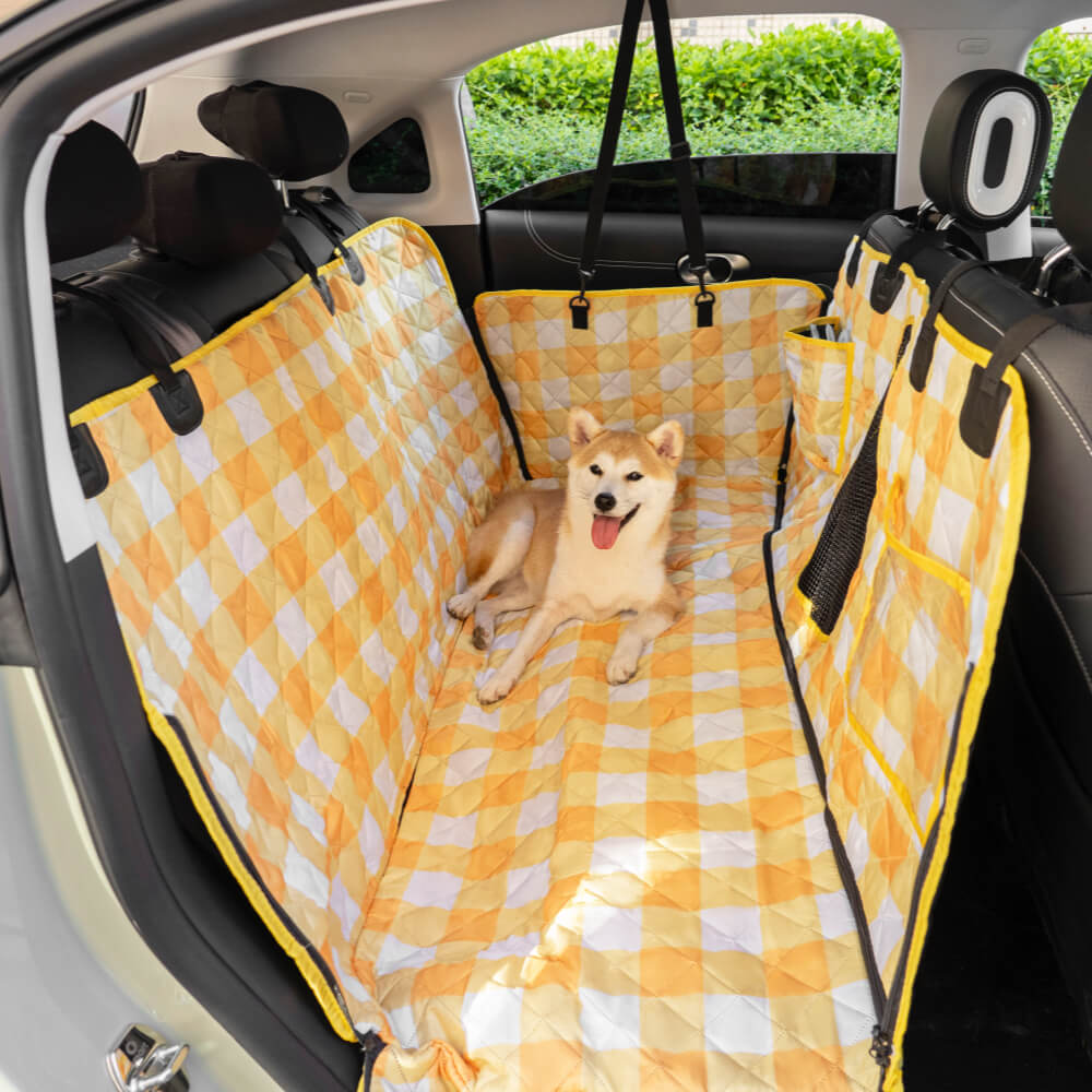 Cationic Fabric Oxford Fabric Waterproof Scratchproof Dog Car Seat Cover