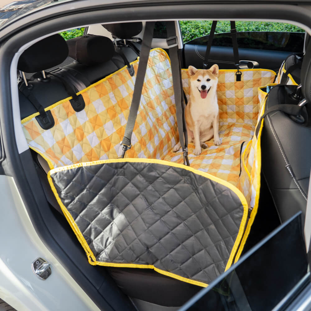 Cationic Fabric Oxford Fabric Waterproof Scratchproof Dog Car Seat Cover