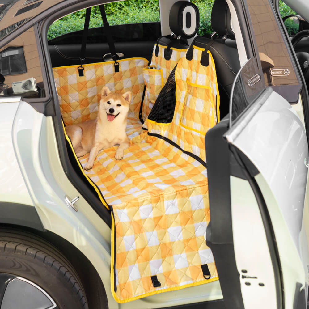 Cationic Fabric Oxford Fabric Waterproof Scratchproof Dog Car Seat Cover