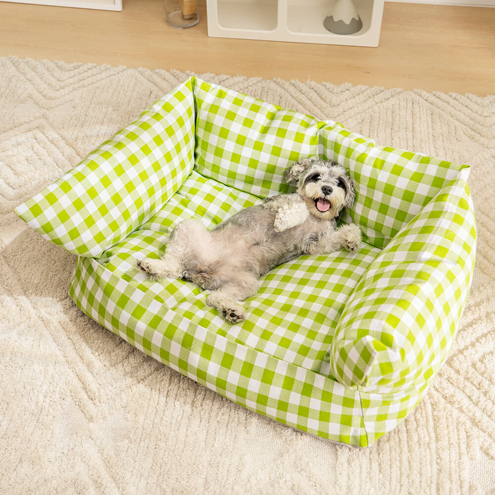 2 in 1 Cooling Sofa Cushion Bed for Dogs & Cats