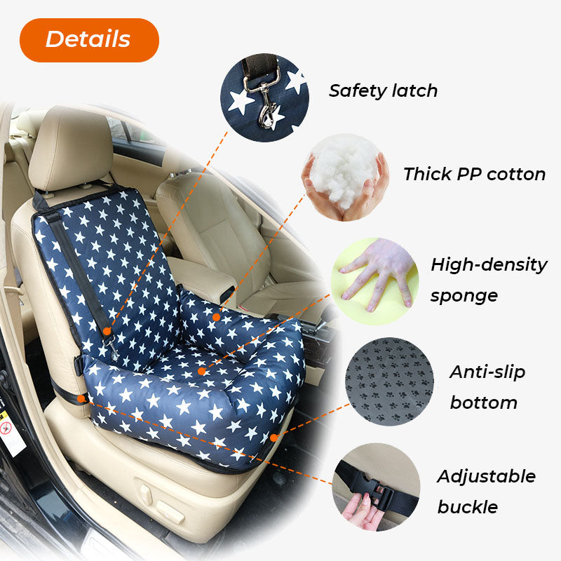 Travelling Safety Waterproof Dog Car Seat Cover Bed