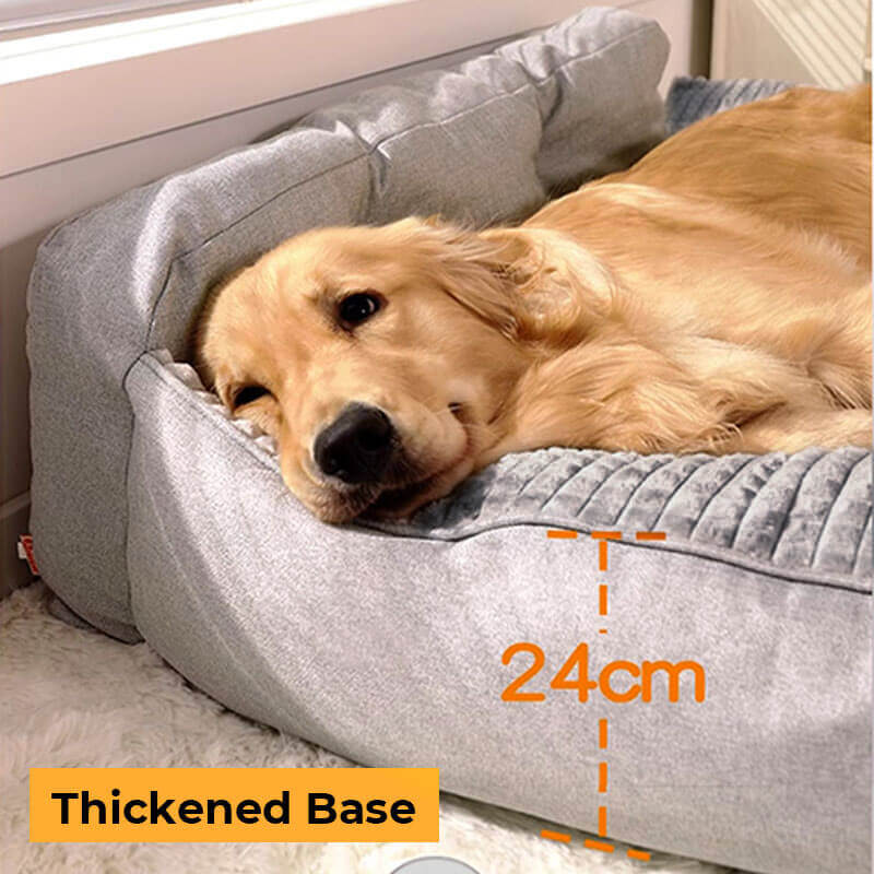 All Seasons Thick Large Washable Cat & Dog Pillow Bed