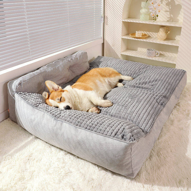 All Seasons Thick Large Washable Cat & Dog Pillow Bed