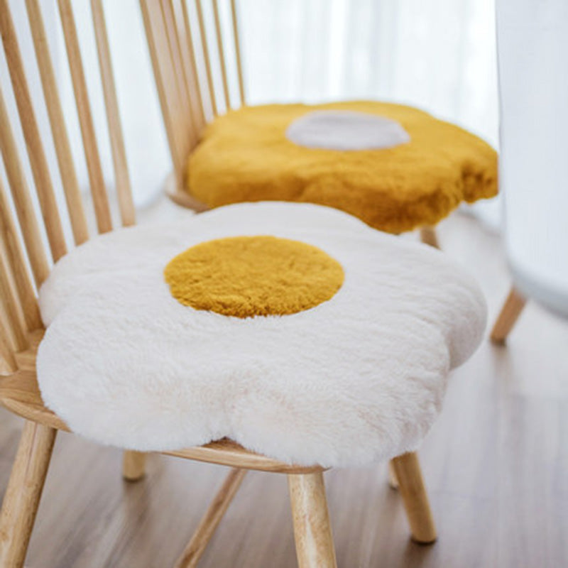 Fluffy Sunflower Memory Foam Cat Mat Seat Pad