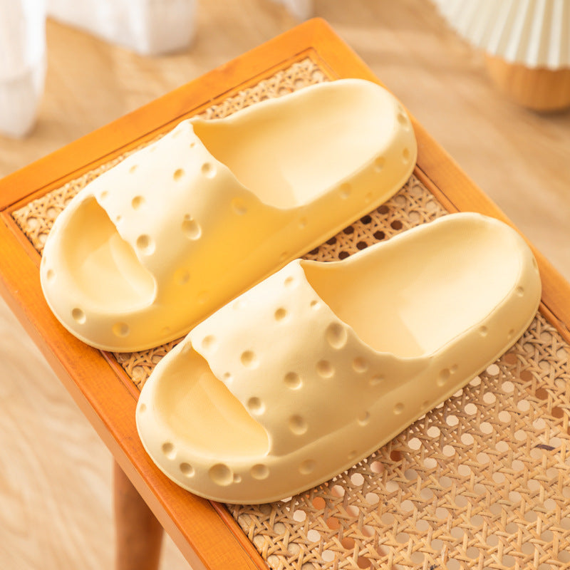 Cheese Cloud Soft Anti Slip Sandals House Slippers Dog Chew Toys