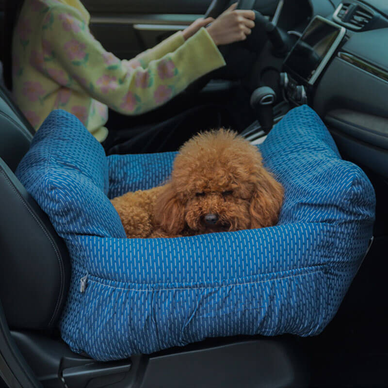 Super Soft Removable Non-slip Dog Car Seat Bed