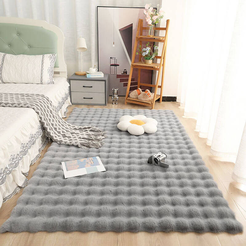 Ultra-Soft Fluffy Plush Non-Slip Rug Pet Mat