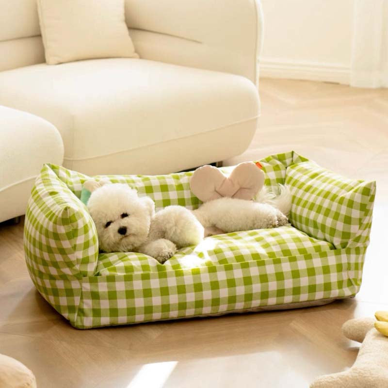 2 in 1 Cooling Sofa Cushion Bed for Dogs & Cats