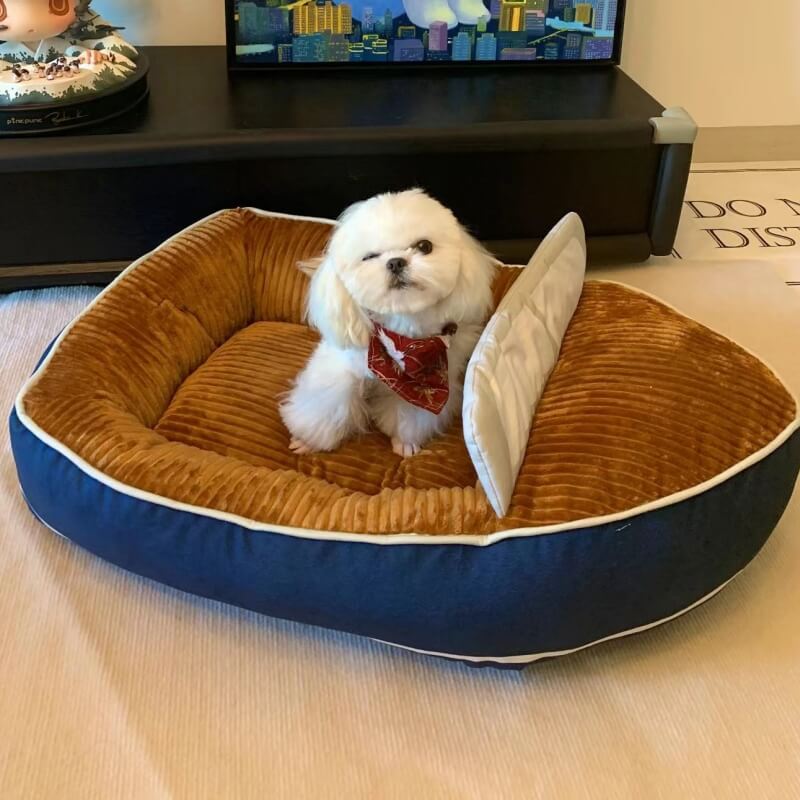 Boat Style Pet Bed Large Space Comfortable Dog & Cat Bed