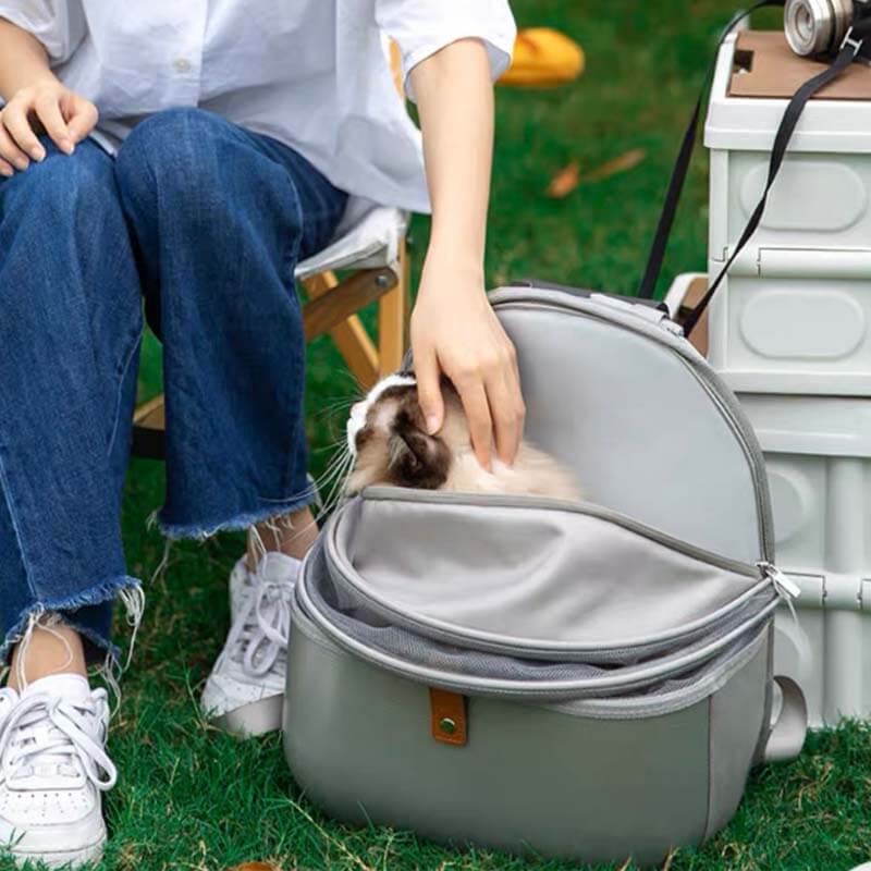 Breathable Portable Folding Travel Pet Backpack for Pet Carrier