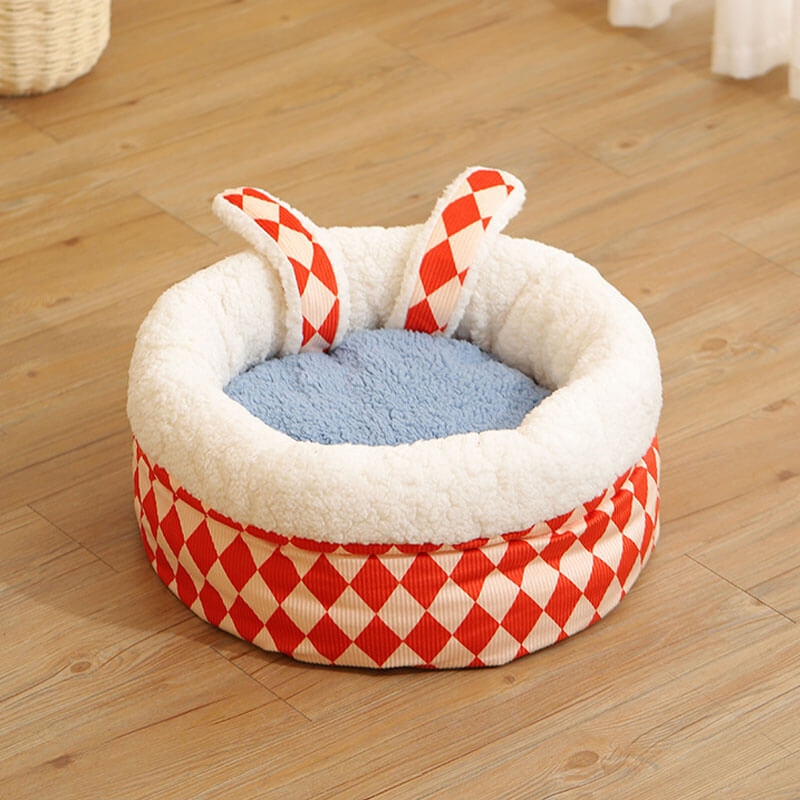 Circus Series Pet Bed Semi-Closed Cat Cave