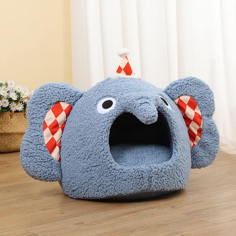 Circus Series Pet Bed Semi-Closed Cat Cave