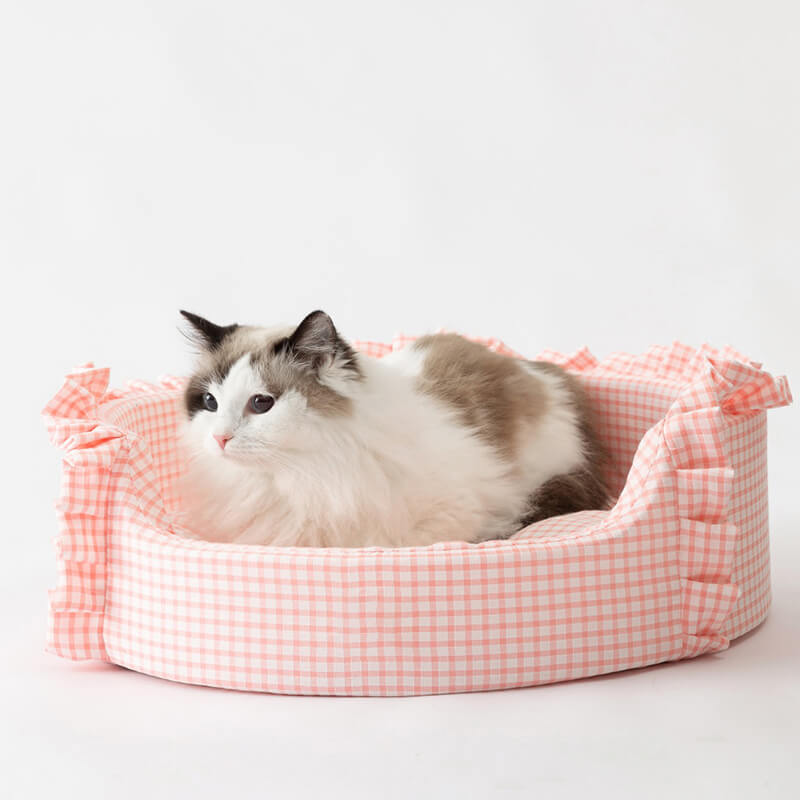 Classic Checkered Orthopedic Support Dog Bed