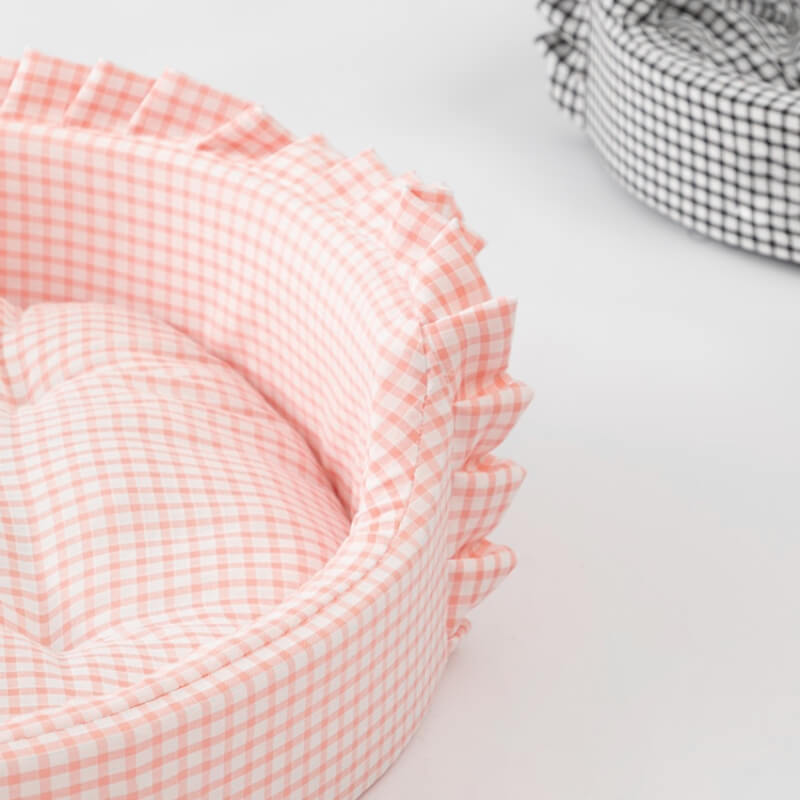 Classic Checkered Orthopedic Support Dog Bed