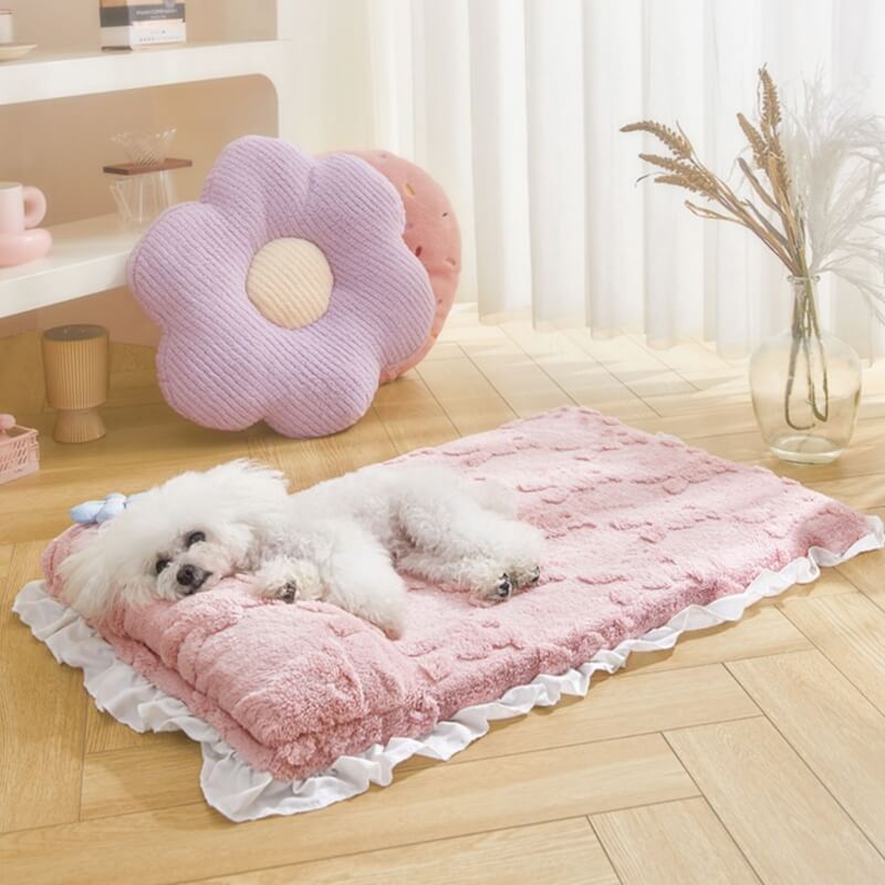 Cozy Plush Calming Bed Dog & Cat Bed