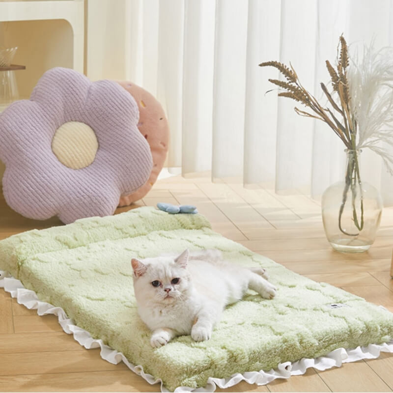 Cozy Plush Calming Bed Dog & Cat Bed