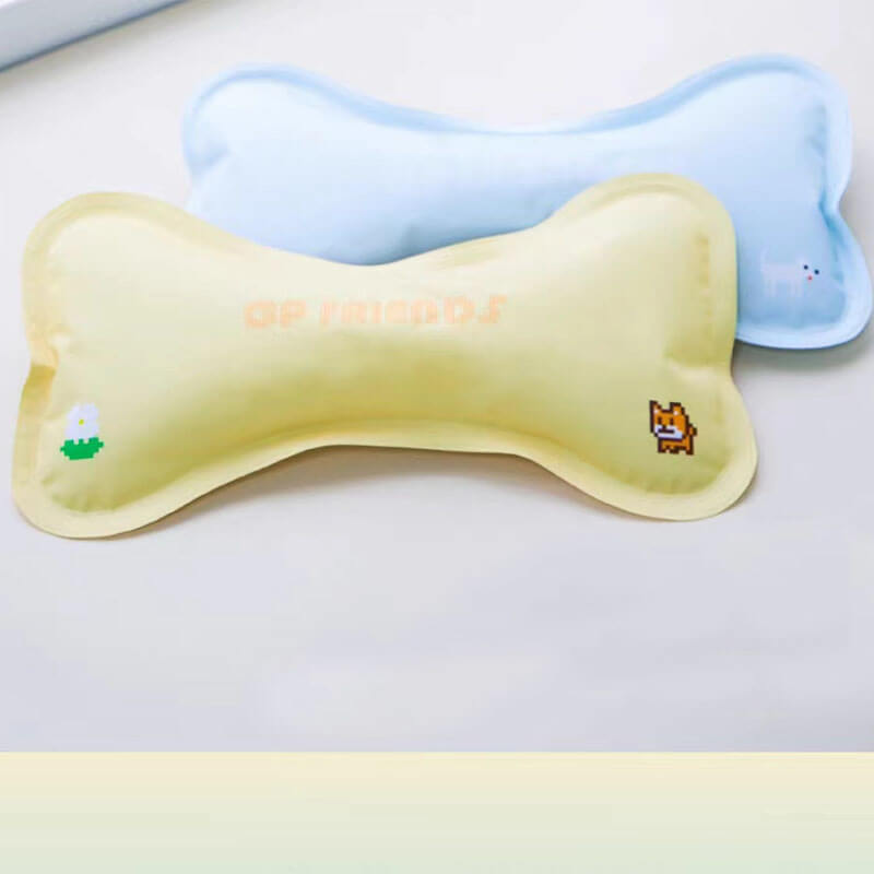 Fashion Bone Shape Dog Ice Cooling Pillow