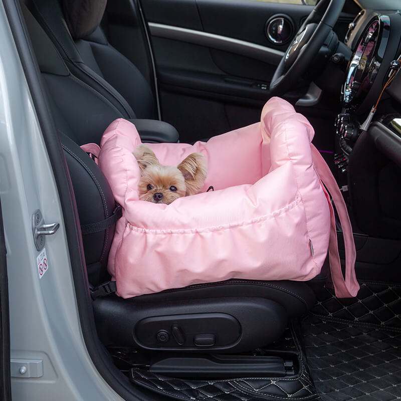 Fashion Waterproof Designer Pet Carrier Bag Safety Dog Car Seat Bed