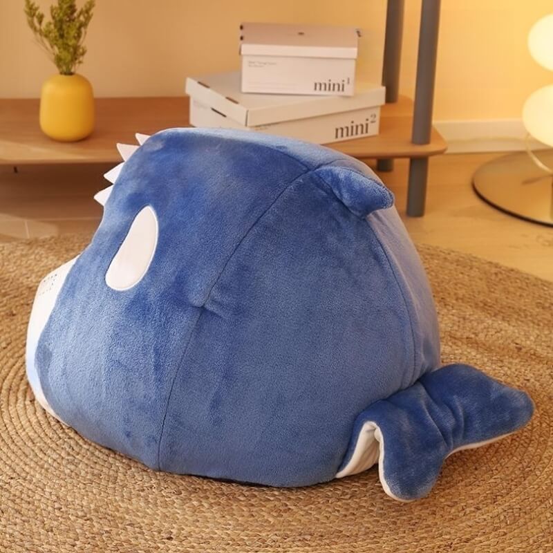 Plush Whale Semi Enclosed Cat Cave Puppy House