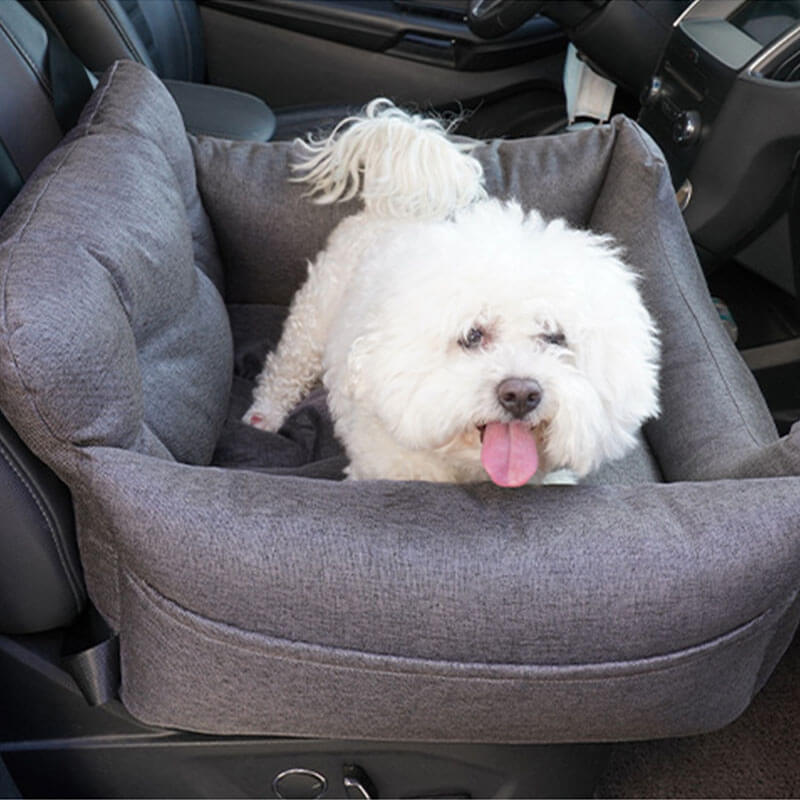 Smiling Angel Removable Dog Car Seat Bed