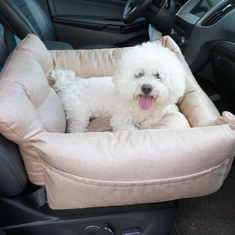 Smiling Angel Removable Dog Car Seat Bed