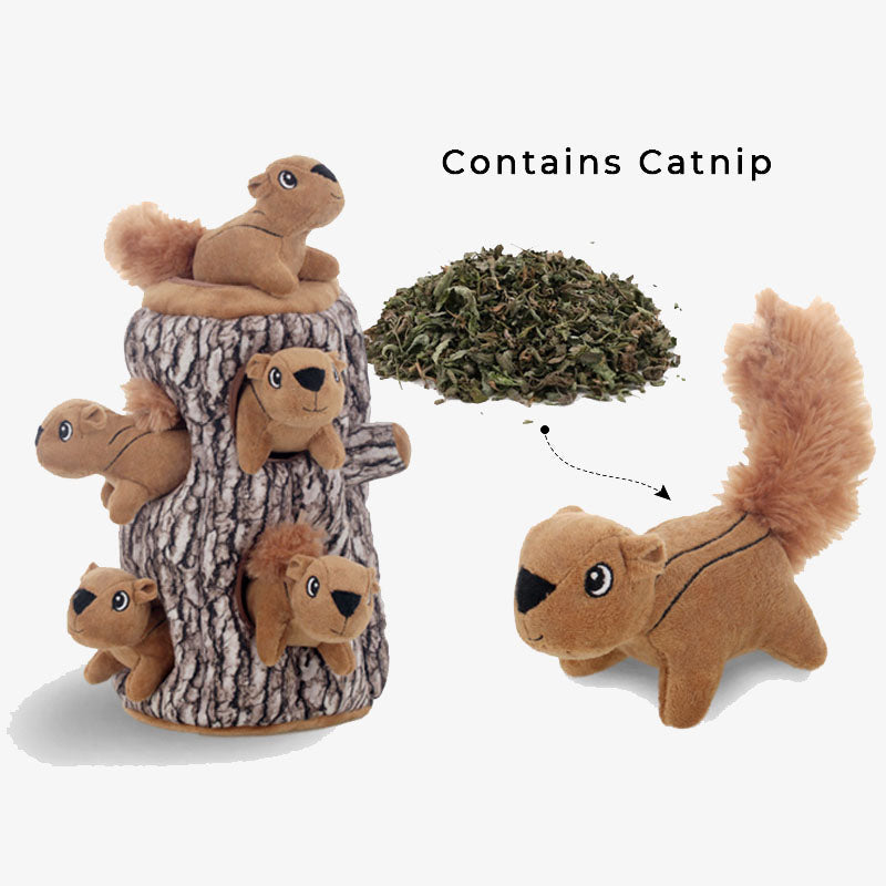 Squirrels Enrichment Dog & Cat Toy