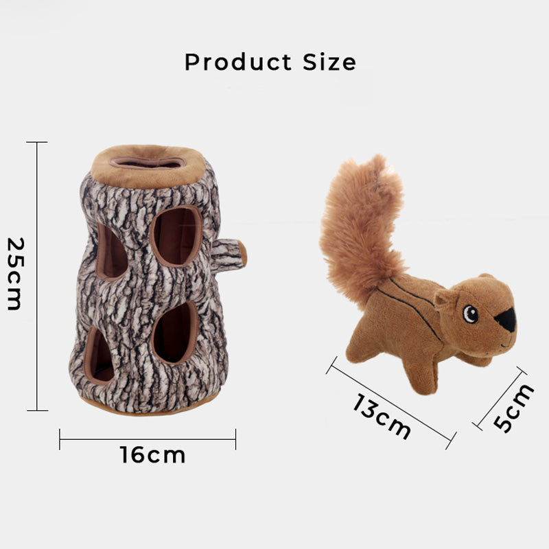 Squirrels Enrichment Dog & Cat Toy