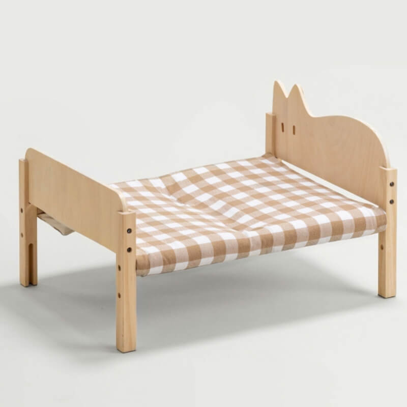 Stackable Fun Wooden Cat Bed