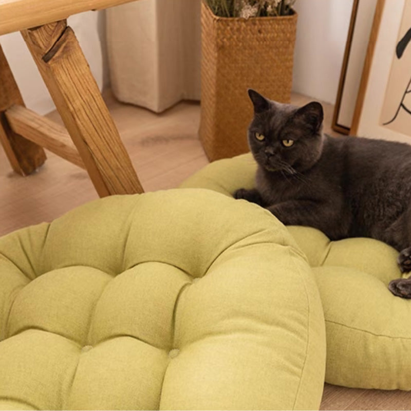 Tatami Cotton Cat Bed Seat Pad