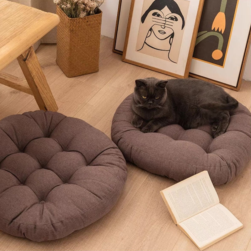 Tatami Cotton Cat Bed Seat Pad