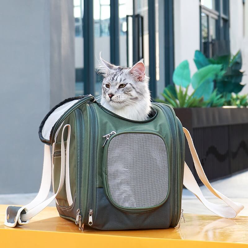 Travel Multifunctional Expandable Cat Carrier Bag