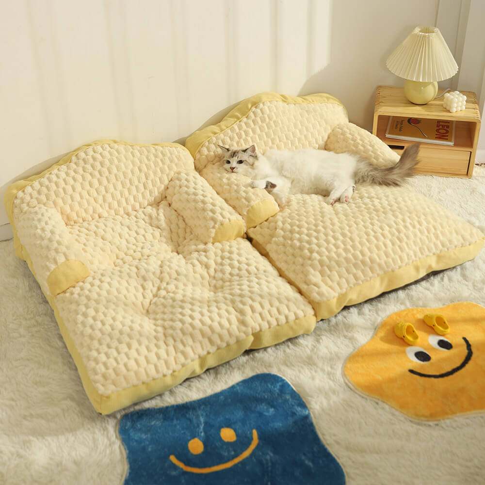 Ultra Cozy Pet Chaise Sofa Plush Dog & Cat Sofa Bed