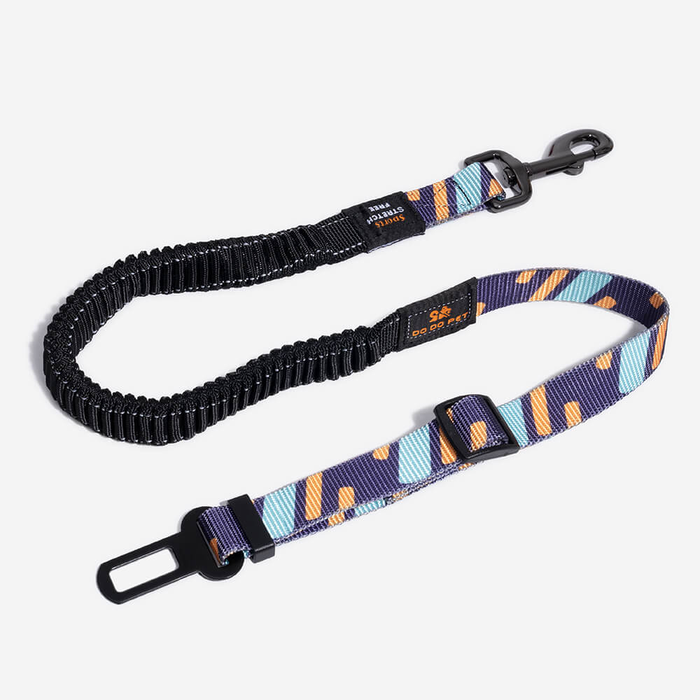 Color Buffer Adjustable Dog Car Seat Belt