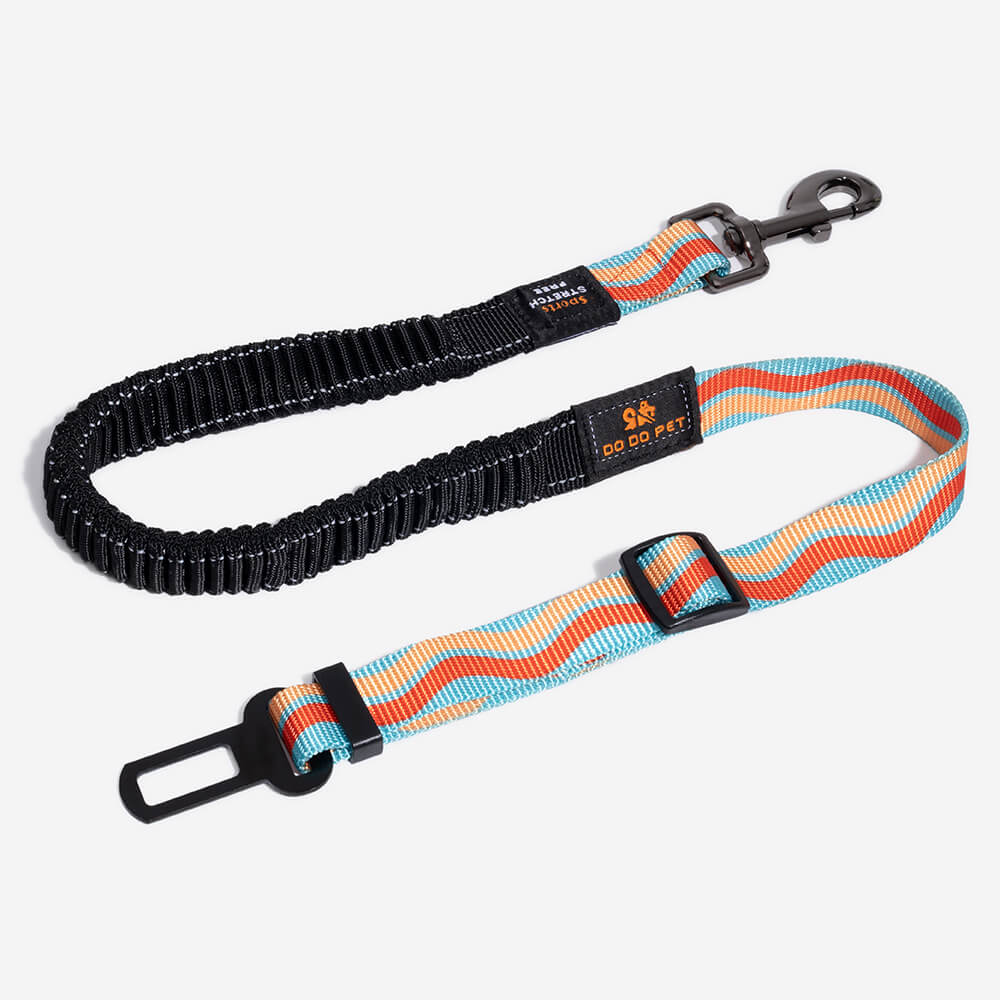 Color Buffer Adjustable Dog Car Seat Belt