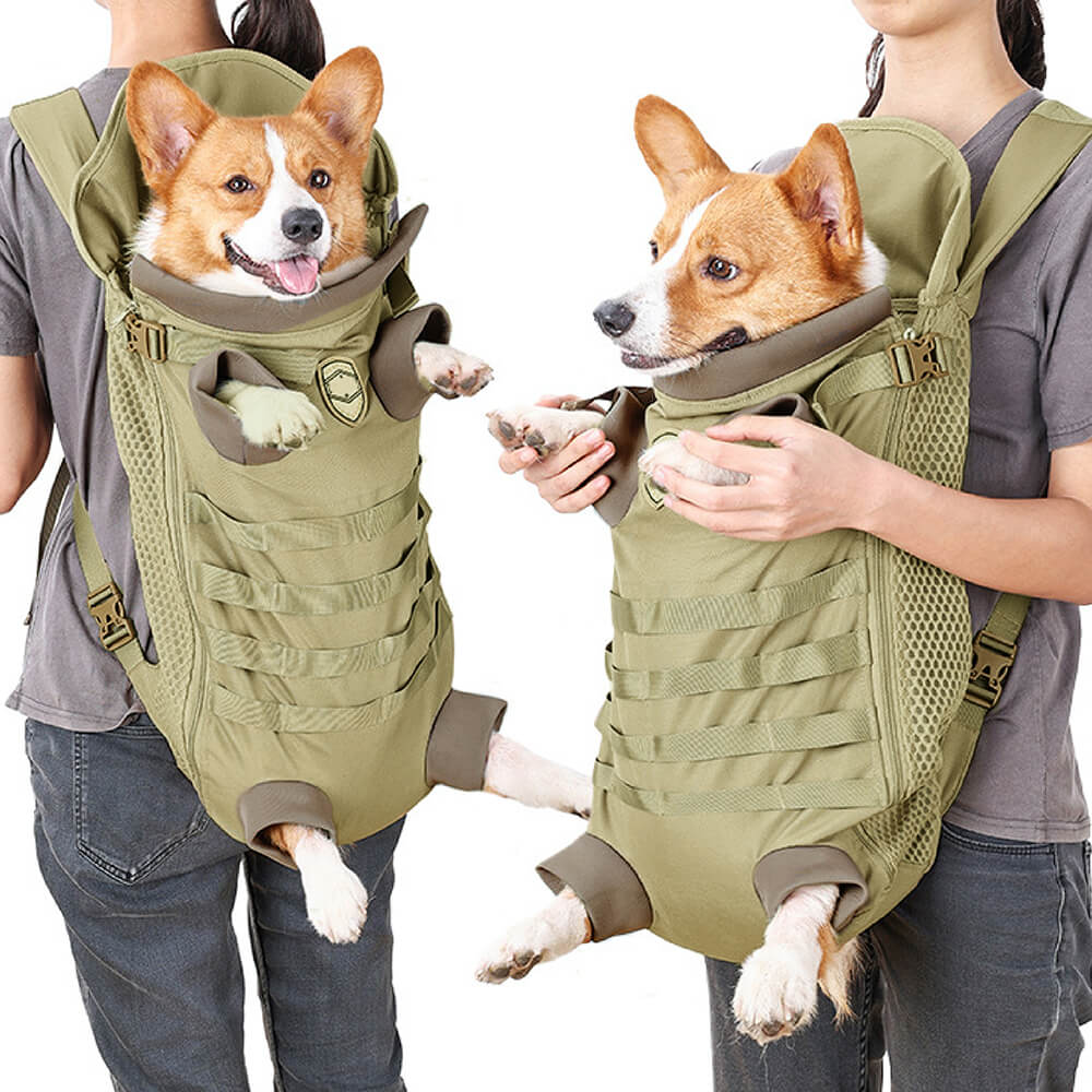 Dog Breathable Tactical Carrier Backpack