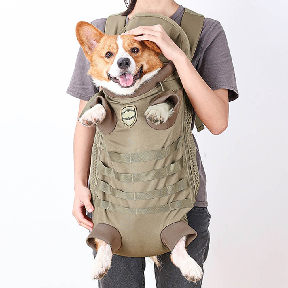 Dog Breathable Tactical Carrier Backpack