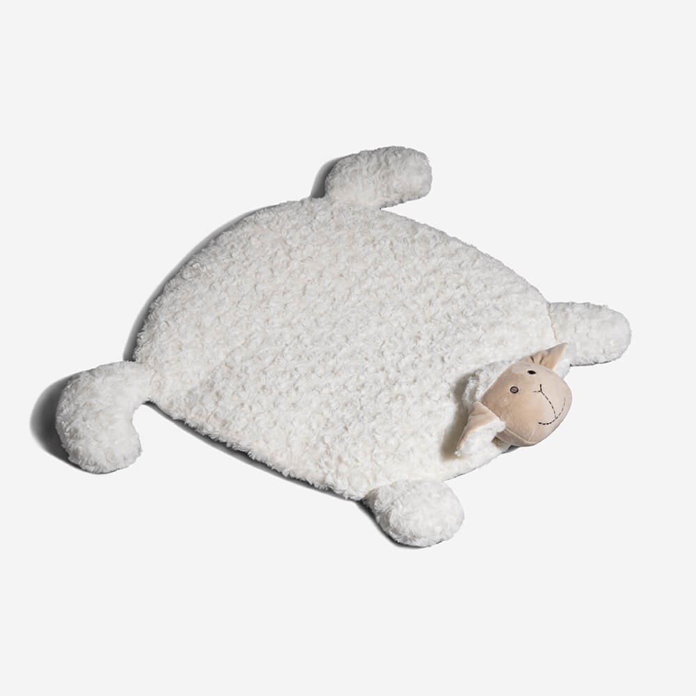 Lovely Warm Fleece Lamb Pet Mat