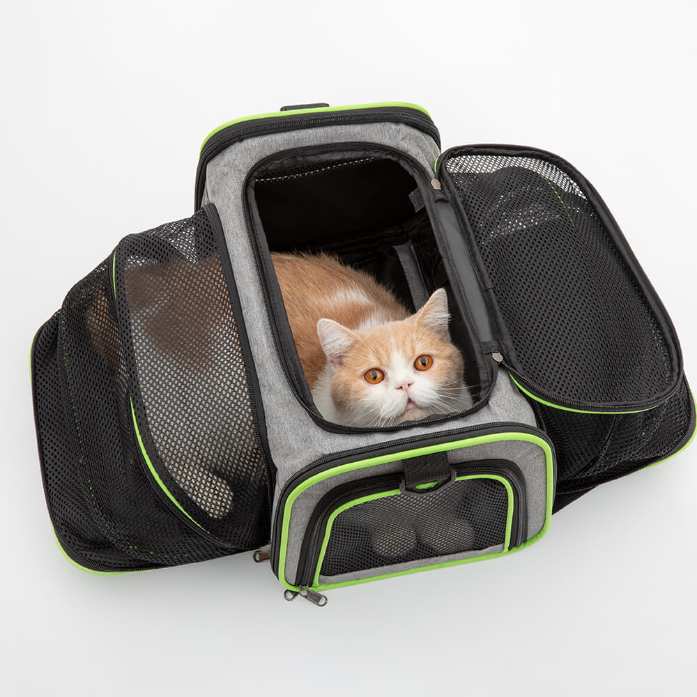 Portable Expandable Foldable Breathable Pet Carrier Bag