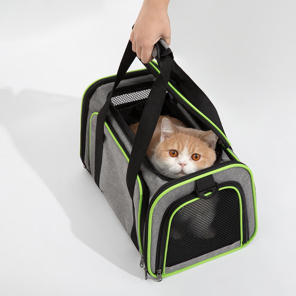 Portable Expandable Foldable Breathable Pet Carrier Bag