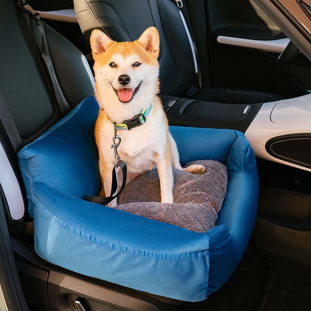 Removable Safety Pet Trip Bed Large Dog Car Seat Bed