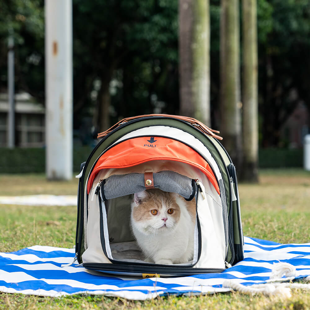 Transformers Pro Travel Camping Tent Cat Backpack