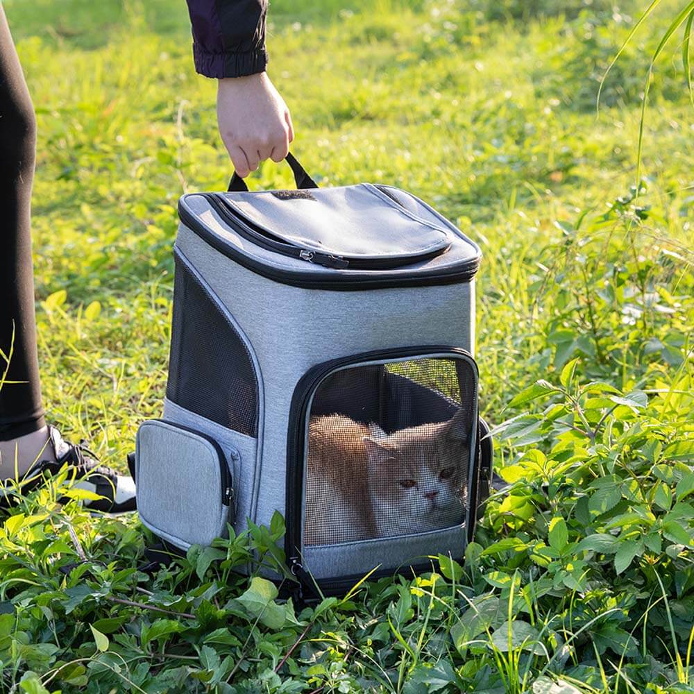 Portable Folding Travel Large Pet Carrier Backpack