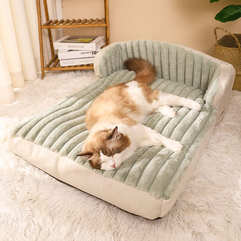 Warm & Secure Thick Sleeping Pet Sofa Bed