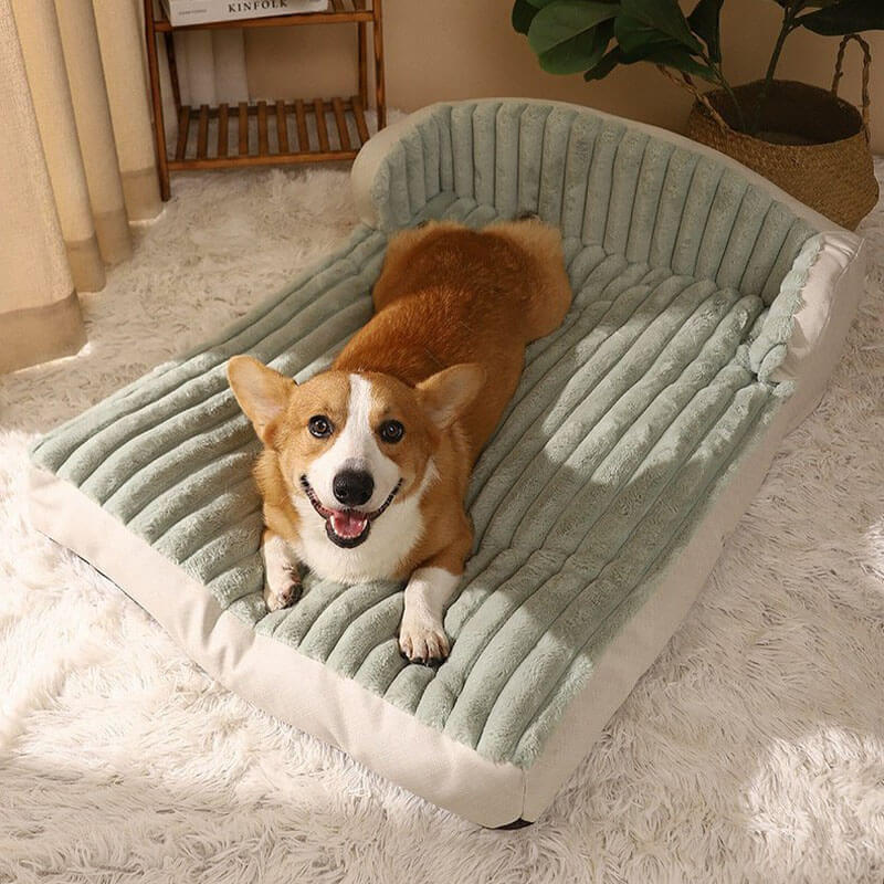 Warm & Secure Thick Sleeping Pet Sofa Bed