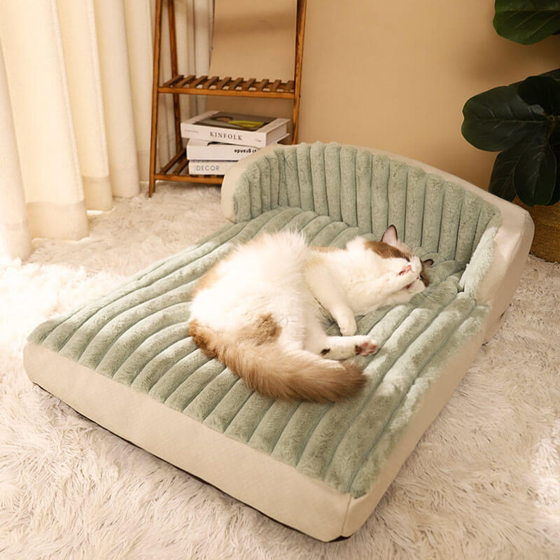 Warm & Secure Thick Sleeping Pet Sofa Bed